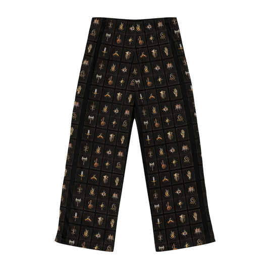 Baldur's Gate Class Themed Pajama Pants for Women