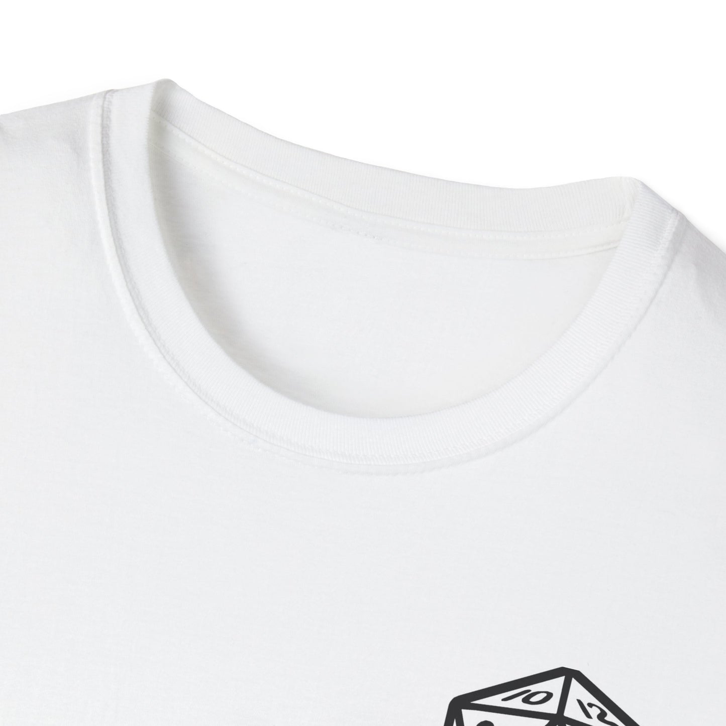 Graphic T-Shirt for Gamers, Casual Wear, Gift for D&D Lovers, Unique Graphic Tee, Unisex Softstyle Tee