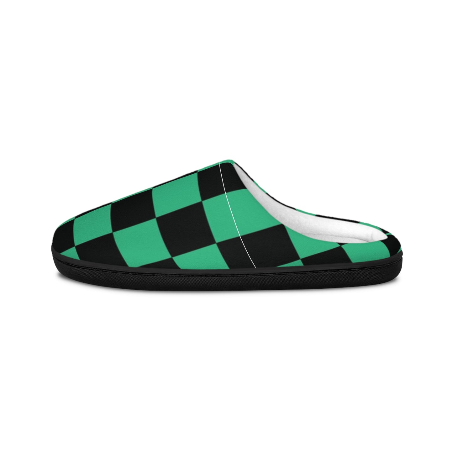 Demon Slayer Anime Women's Checkered Indoor Slippers