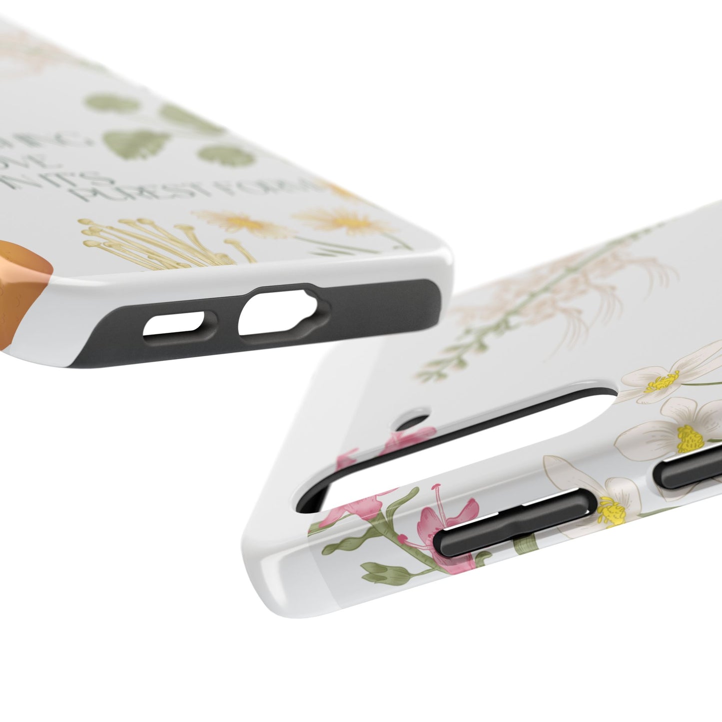 Inspirational Tough Phone Cases - Teaching is Love Design, Motivational Phone Cover, Gift for Teachers, Nature-Inspired Case, Floral [...]