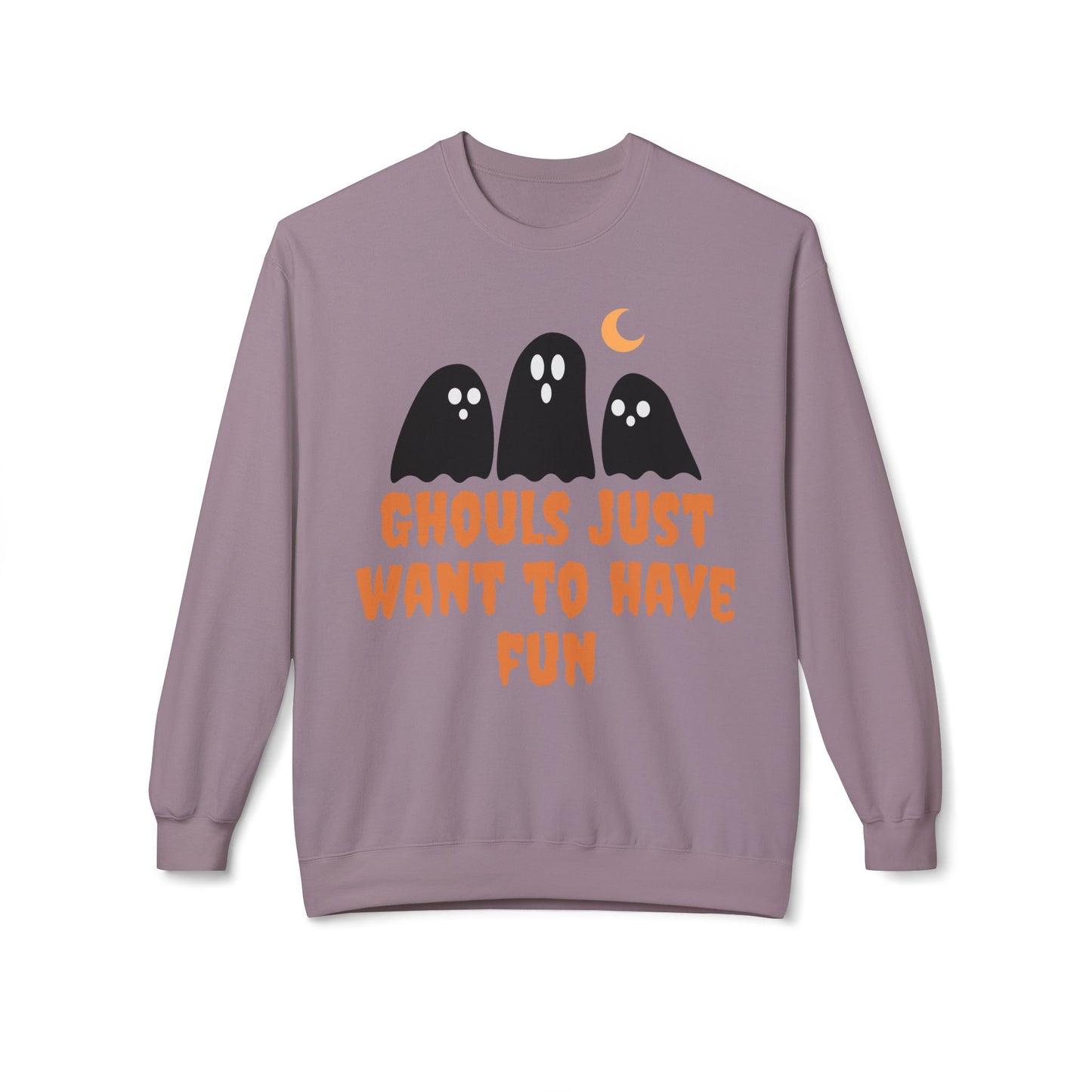 Halloween Ghost Sweatshirt Ghouls Just Want To Have Fun Teachers Classroom