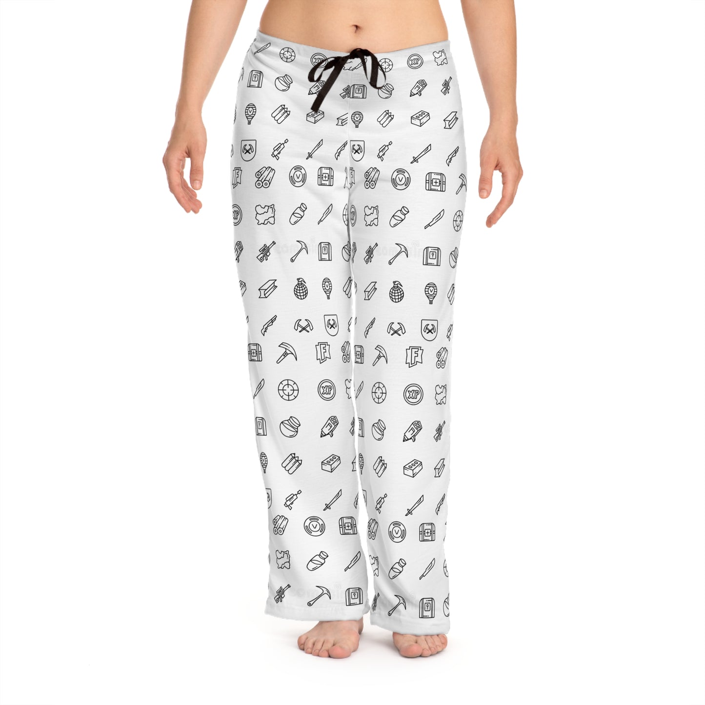 Fortnite Icon Pajama Print Pants