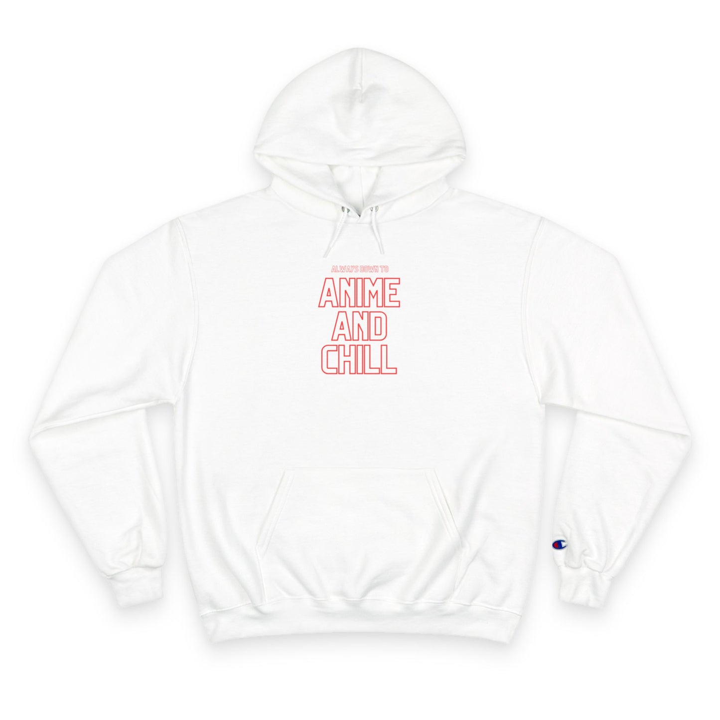 Always Down to Anime and Chill Hoodie, Cozy Anime Sweatshirt, Graphic T Shirt Anime Lovers, Streetwear, Casual Wear, Fall Fashion