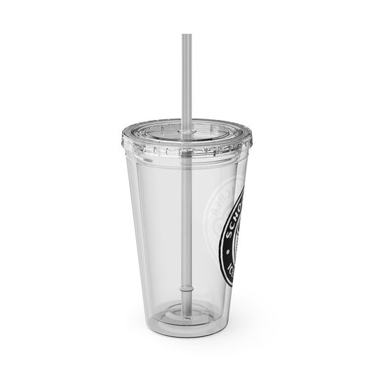 Customizable Insulated Tumbler with Straw, 16oz - Perfect for Classroom, Outdoor Events, Travel, Birthdays, & Eco-Friendly Living