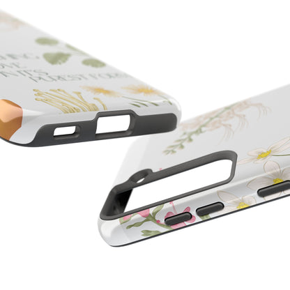 Inspirational Tough Phone Cases - Teaching is Love Design, Motivational Phone Cover, Gift for Teachers, Nature-Inspired Case, Floral [...]