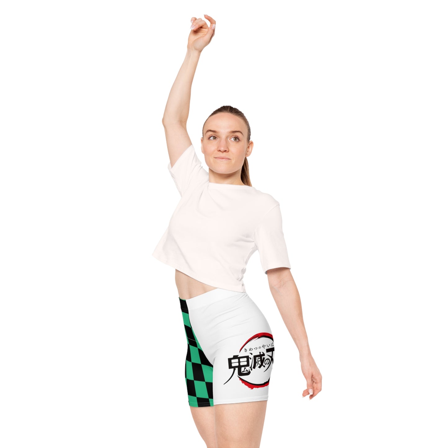 Demon Slayer Anime Biker Shorts