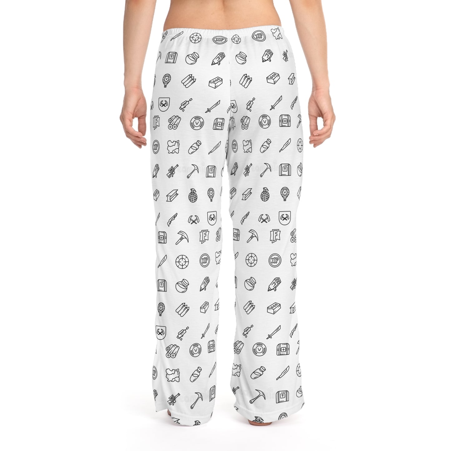 Fortnite Icon Pajama Print Pants