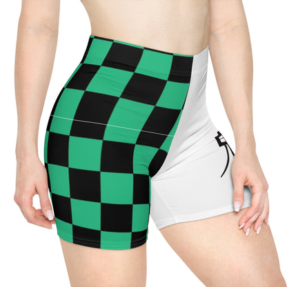 Demon Slayer Anime Biker Shorts