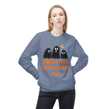 Halloween Ghost Sweatshirt Ghouls Just Want To Have Fun Teachers Classroom
