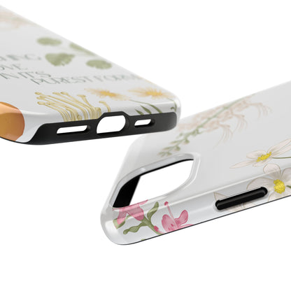 Inspirational Tough Phone Cases - Teaching is Love Design, Motivational Phone Cover, Gift for Teachers, Nature-Inspired Case, Floral [...]