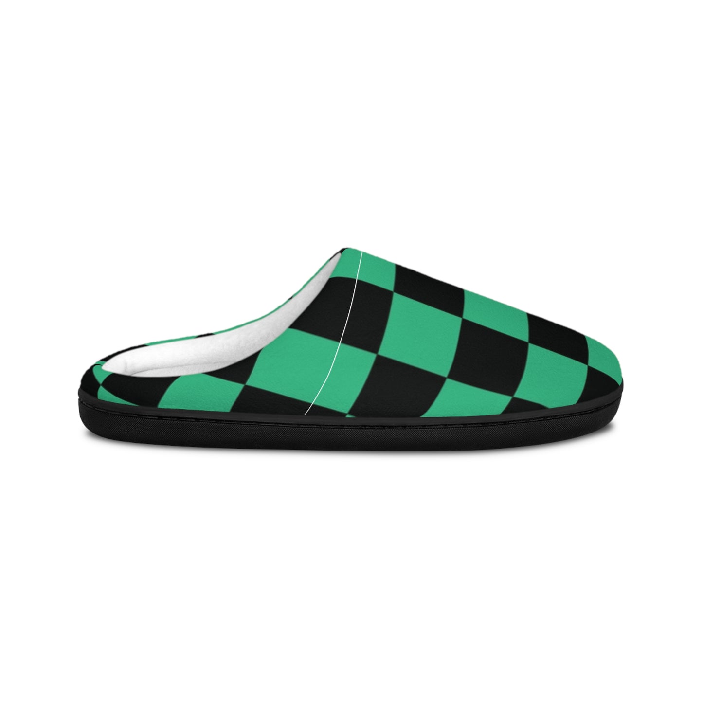 Demon Slayer Anime Women's Checkered Indoor Slippers