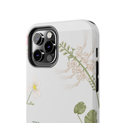 Inspirational Tough Phone Cases - Teaching is Love Design, Motivational Phone Cover, Gift for Teachers, Nature-Inspired Case, Floral [...]