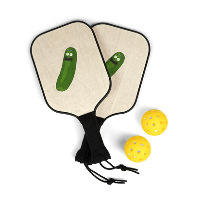 Pickleball Paddle Set, Fun Pickleball Kit with Cartoon Pickle Design, Unique Gift for Sports Lovers, Playful Paddle and Ball Combo, [...]
