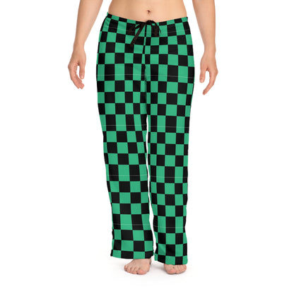 Womens Demon Slayer Anime Cozy Pajama Pants