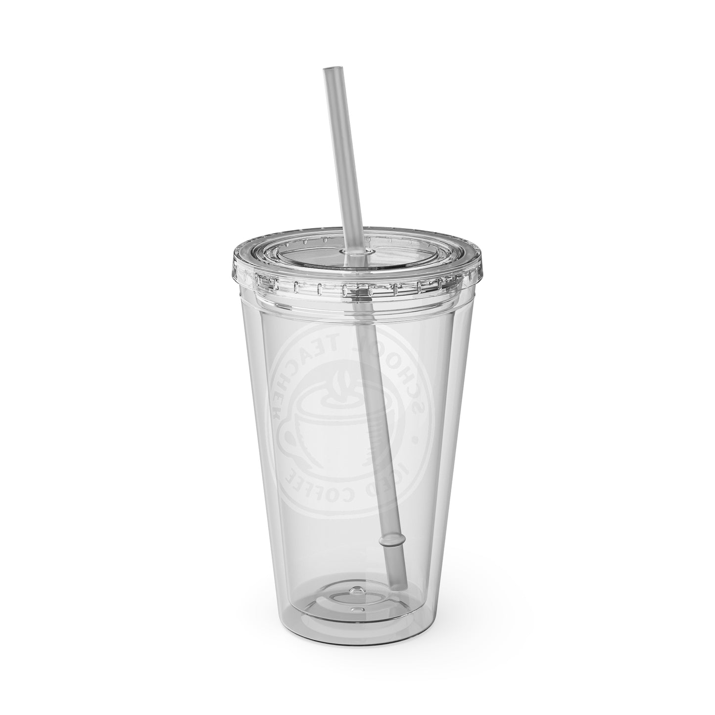 Customizable Insulated Tumbler with Straw, 16oz - Perfect for Classroom, Outdoor Events, Travel, Birthdays, & Eco-Friendly Living