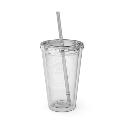 Customizable Insulated Tumbler with Straw, 16oz - Perfect for Classroom, Outdoor Events, Travel, Birthdays, & Eco-Friendly Living