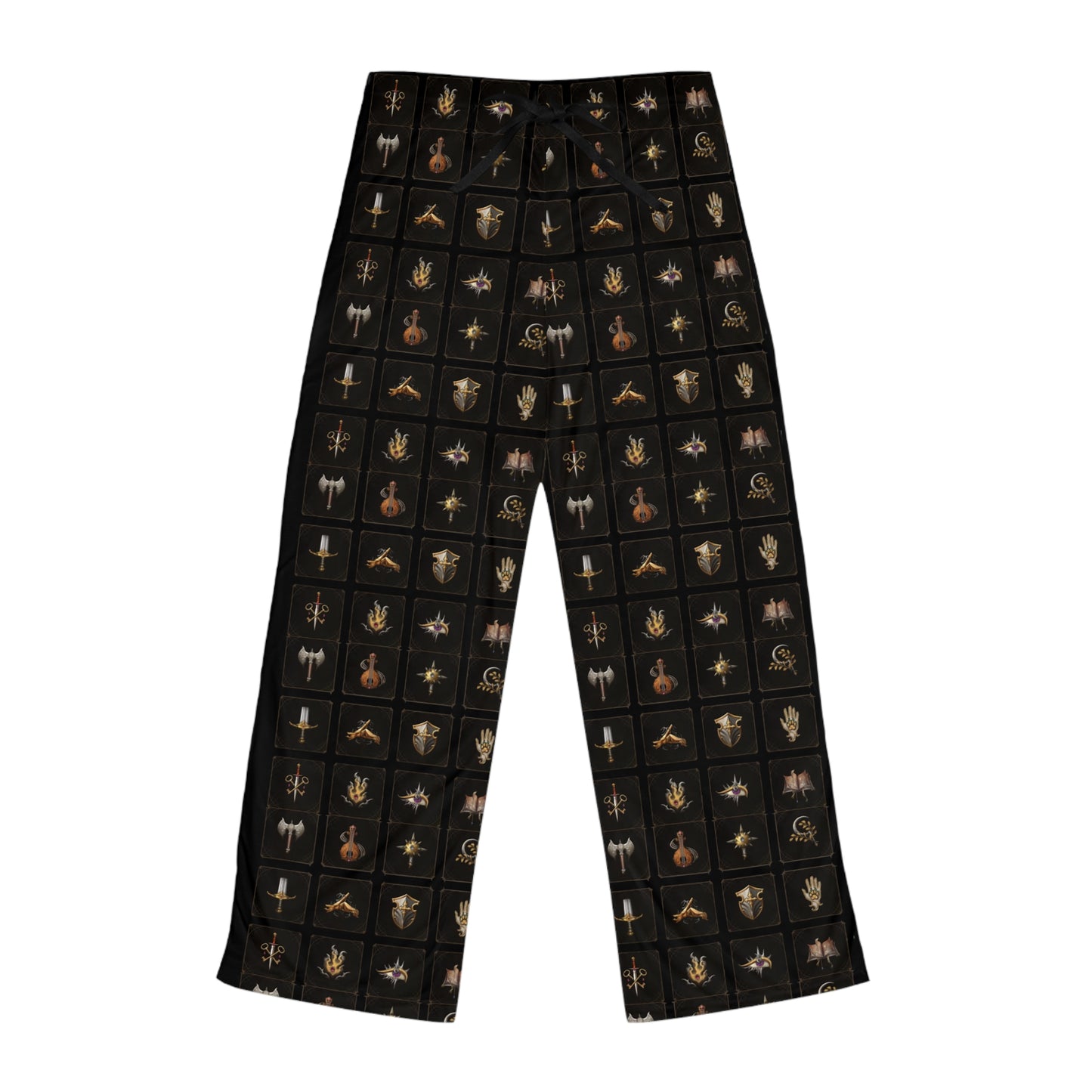 Baldur's Gate Class Themed Pajama Pants for Women