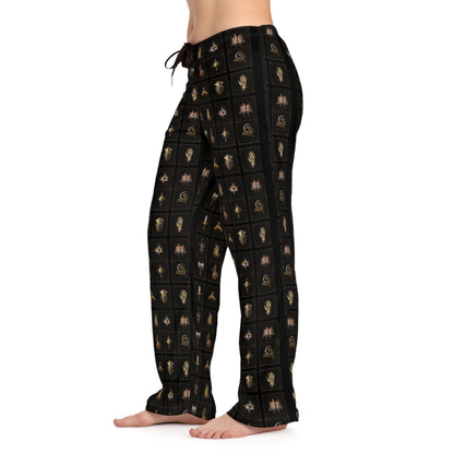 Baldur's Gate Class Themed Pajama Pants for Women