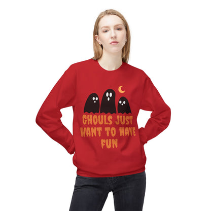 Halloween Ghost Sweatshirt Ghouls Just Want To Have Fun Teachers Classroom