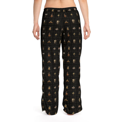 Baldur's Gate Class Themed Pajama Pants for Women